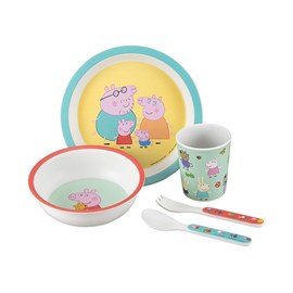 Coffret 5 pièces peppa pig