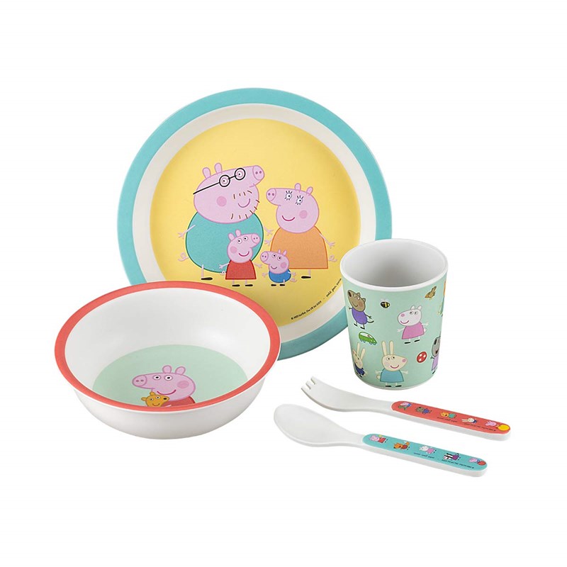 Coffret 5 pièces peppa pig