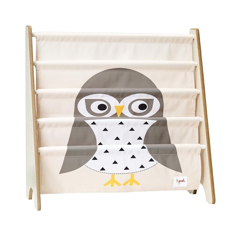 Rangement livres chouette