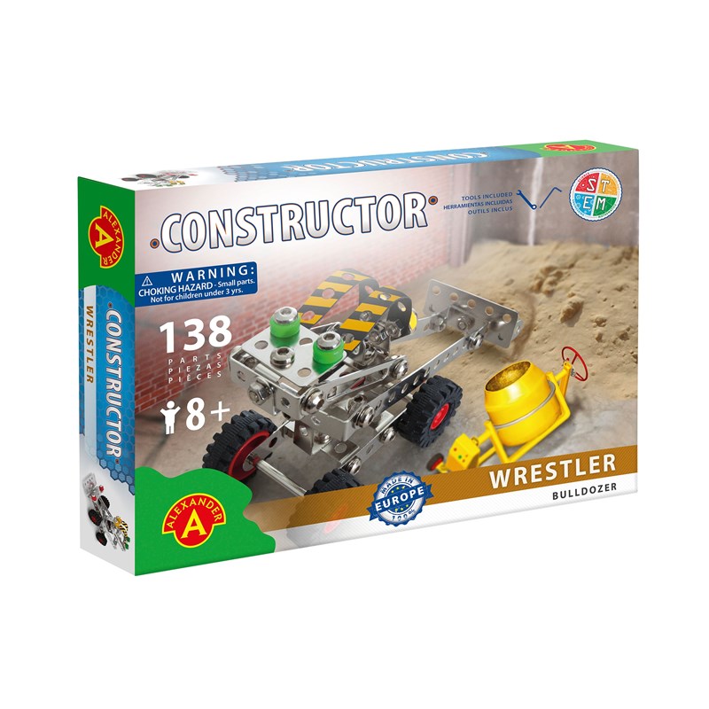 Constructor wrestler - bulldozer