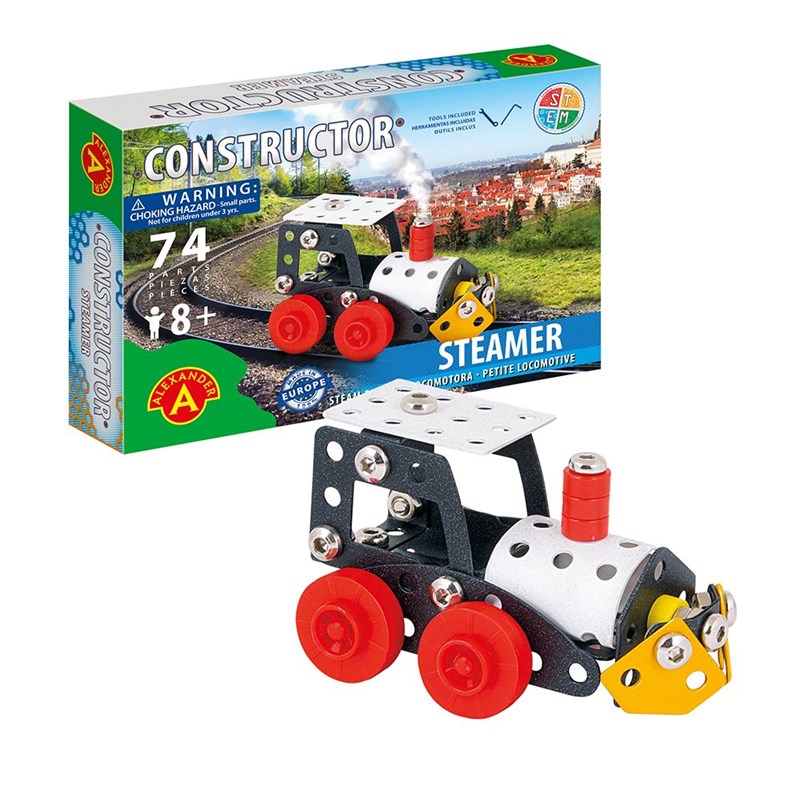 Constructor steamer - locomotive