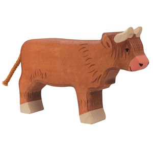 Figurine vache higland cattle