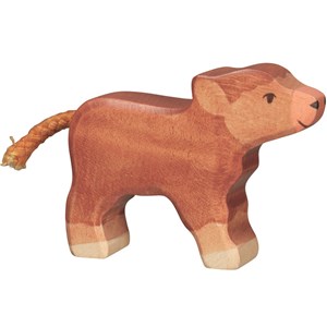 Figurine veau highland cattle