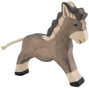 Figurine ane au galop