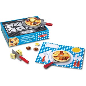 Kit pour pancakes en bois