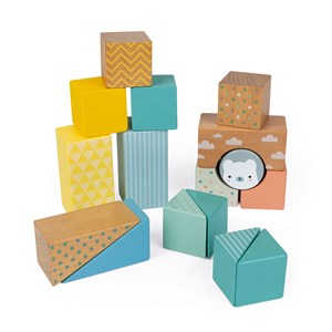 Chariot de cubes à promener pure