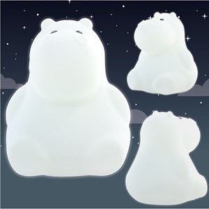 Grande veilleuse hippopotame