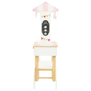 Chariot à thé et friandises