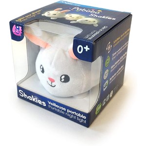 Peluche lumineuse shakies lapin
