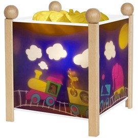 Lanterne magique train naturel