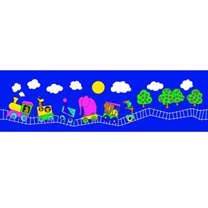 Lanterne magique train naturel