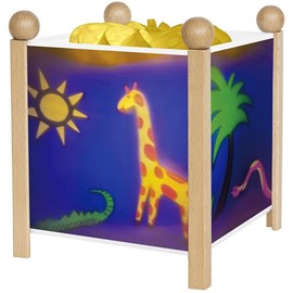 Veilleuse lanterne magique jungle nature