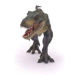 Figurine t-rex courant vert