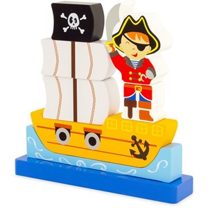 Puzzle magnétique pirate