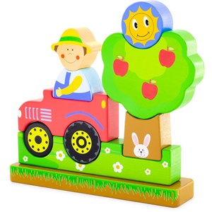 Puzzle magnétique ferme