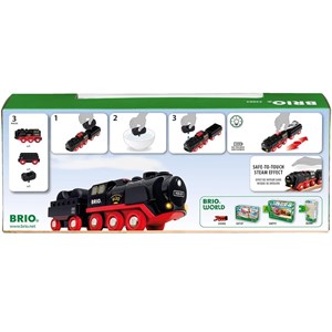 Locomotive à piles à vapeur