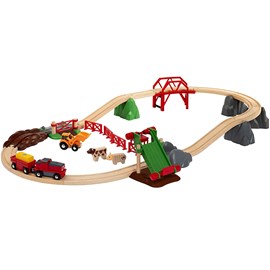 Circuit de la ferme et locomotive à pil