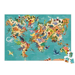Puzzle éducatif dinosaures 200 pcs