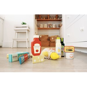Set d'épicerie de supermarché