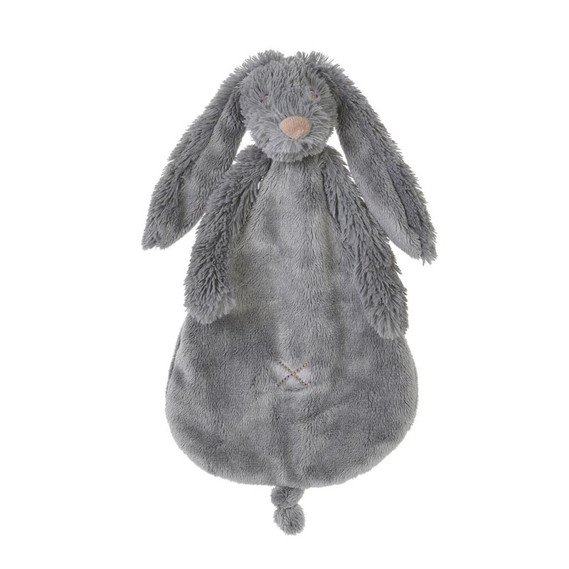 Doudou lapin richie gris 25 cm