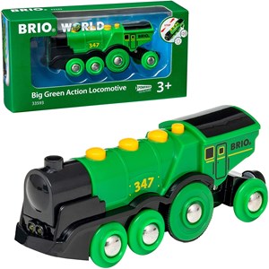 Locomotive multifonctions verte