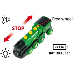 Locomotive multifonctions verte