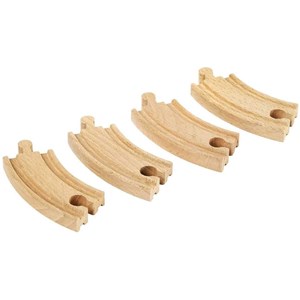 Petits rails courbes 90 mm