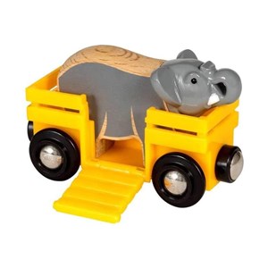 Wagon transporteur d'éléphant