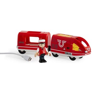 Train de voyageur rechargeable