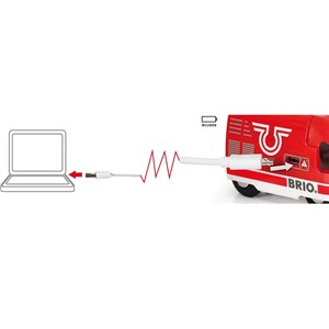 Train de voyageur rechargeable