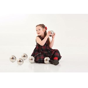 Balles mystères réfléchissantes argen