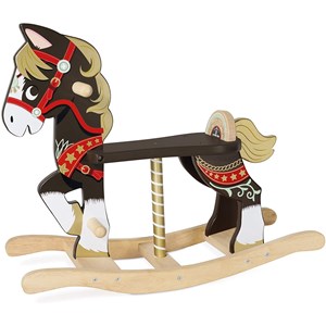 Cheval à bascule fête foraine