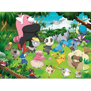 Puzzle pokémon sauvages 300 pcs xxl
