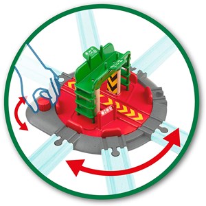 Plaque tournante et personnage