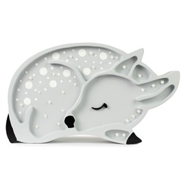 Lampe veilleuse faon gris clair