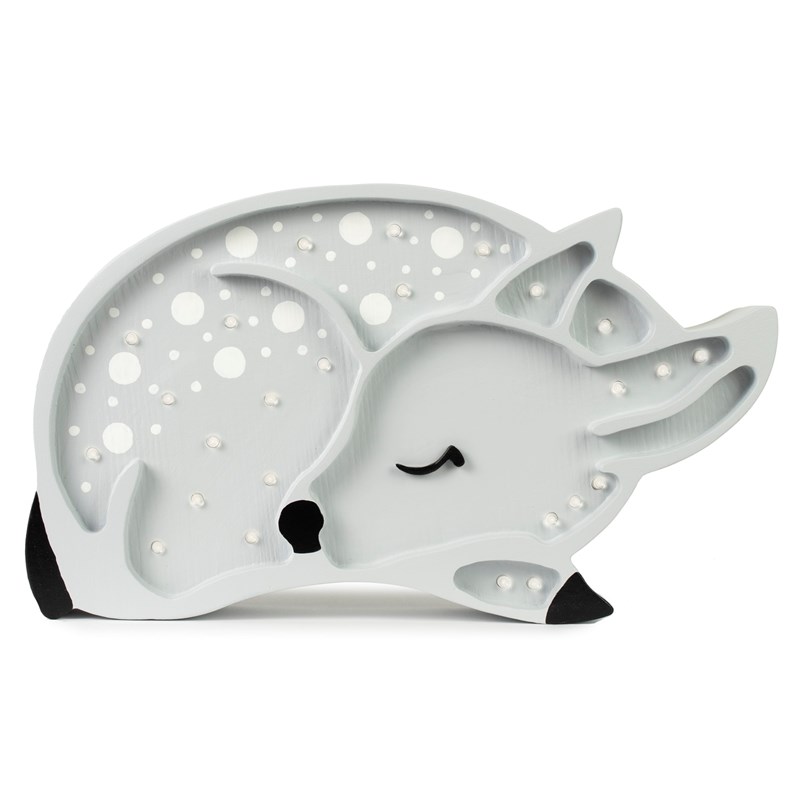 Lampe veilleuse faon gris clair