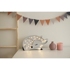 Lampe veilleuse faon gris clair