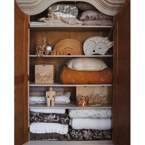 Lampe veilleuse faon gris clair