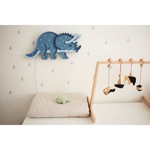 Lampe veilleuse tricératops bleu navy