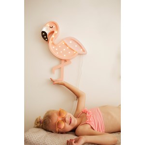Lampe veilleuse flamant rose