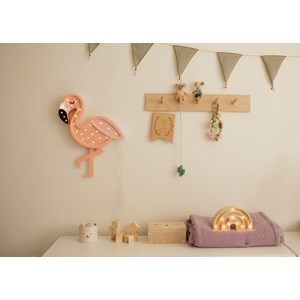 Lampe veilleuse flamant rose