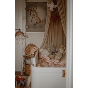 Lampe veilleuse hérisson brun