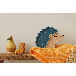 Lampe veilleuse hérisson bleu