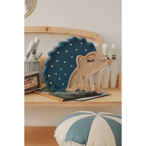 Lampe veilleuse hérisson bleu
