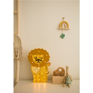 Lampe veilleuse lion jaune