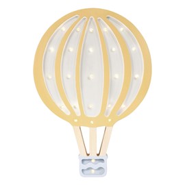 Lampe veilleuse montgolfière moutarde