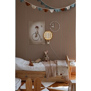 Lampe veilleuse montgolfière moutarde