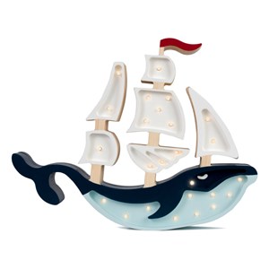 Lampe veilleuse navire bleu navy