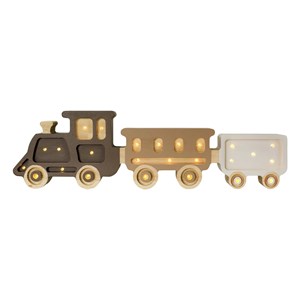 Lampe veilleuse train café crème