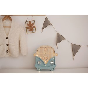 Lampe veilleuse van bleu